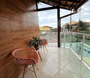 Rio das Ostras Apartment | Refúgio do Abricó - apto com ar e garagem