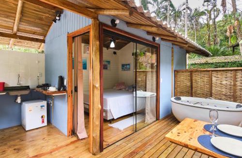 Ubatuba Apartment | Refúgio na Mata Atlântica com Ofurô Aquecido
