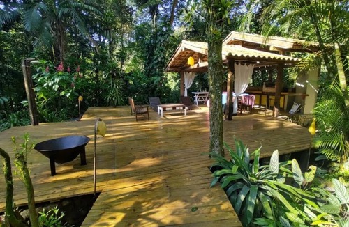 Sao Sebastiao House | Refúgio na Praia com Rio, Cachoeiras e Trilhas, Perfeita aos Amantes da Naturez