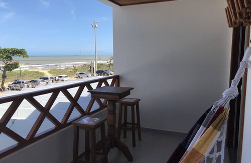 Recanto da Sereia Apartment | Refuge beachfront Air conditioning Ule Casal Beach