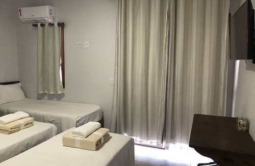Recanto da Sereia Apartment | Refuge beachfront Air conditioning Ule Casal Beach