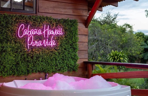 Valle Azul Cabin | Romantic cabin with jacuzzi and mountain views | Breakfast included