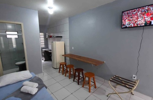 Porto Belo Apartment | RP Studio Meia Praia air wifi parking space kitchen smart tv