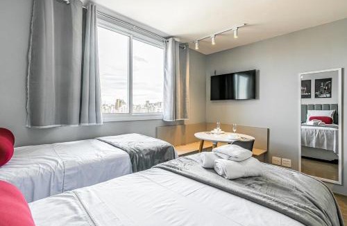 Bras Apartment | Rubi Studio no Brás com Piscina - Metrô Brás