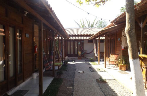 Praia do Rosa Cottage | Rumah Pantai cabanas de aluguel