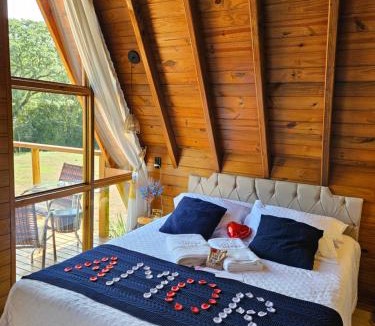 Videira Ski Chalet | Sítio Família Cherba - Cabana do Lago