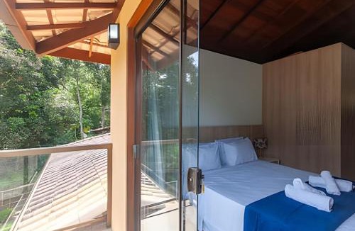 Mury House | Sítio Geraes 4 Qts Área Gourmet com sauna e piscina integrada RIO PRIVATIVO COM PEQUENA CACHOEIRA