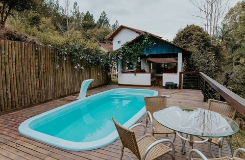 Vitor Hugo House | Sítio Incrível 4Q c/Piscina e Área de Churrasco
