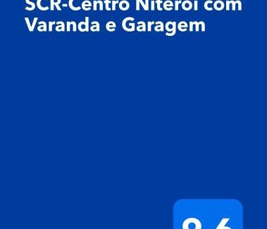 Centro Apartment | SCR-Centro Niterói com Varanda e Garagem