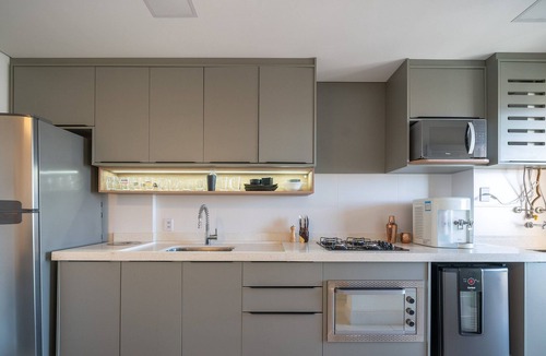 Itacolomi Apartment | Sea View Apt w/BBQ 70m - Vhb1104