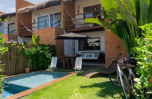 Passo de Camaragibe House | Seafront in the Route of Miracles - Duplex with Pool