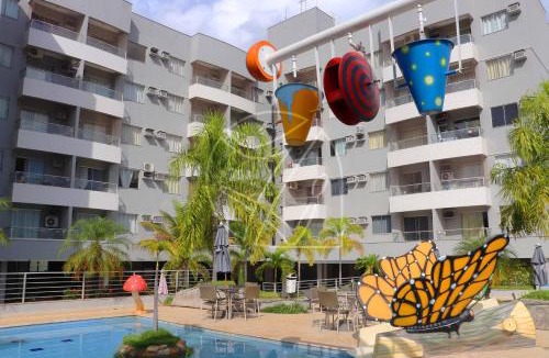 Pousada do Rio Quente Apartment | Serra Park - 1 Quarto - TURISMO