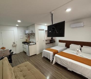 Central Zone Apartment | SeuLar cama king Cama Solteiro e Sofá cama