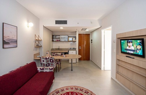 Boqueirao Apartment | SHB Beachfront Varanda e Piscina