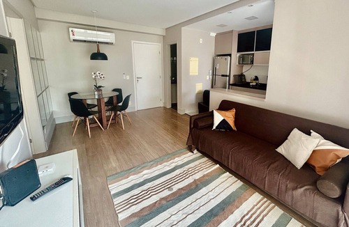 Gonzaga Apartment | SHB - Complete leisure with pool, sauna at Gonzaga