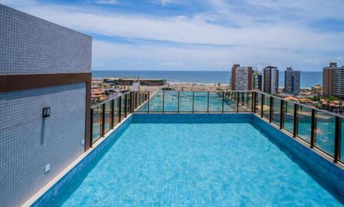 Armacao Apartment | Smart Convenções quarto e sala, próximo ao Centro de Convenções de Salvador 28m2