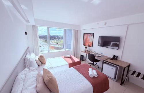 Setor Hoteleiro Sul Hotel | SOFISTICADO Flat Brasília no Eixo Monumental, Melhor Localização de Brasília