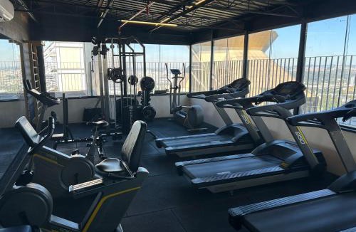 Alphaville Industrial Apartment | Sol Alphaville Flat completo lazer cama casal
