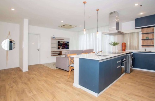 Asuncion Apartment | Spacious 2BR Apt with Crib and Office Walk to Malls