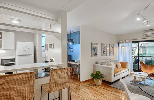 Palermo Apartment | Spacious in Palermo Hollywood Work Space & Pool