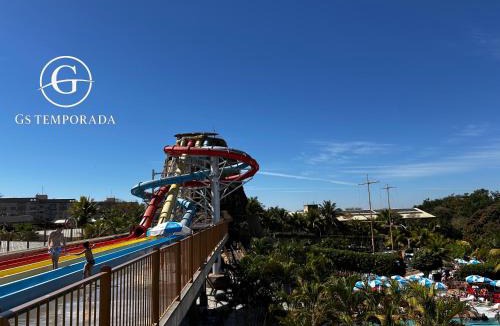 Caldas Novas Apartment | Spazzio diRoma com acesso ao Acqua Park e Splash