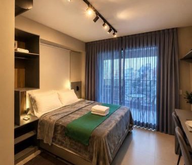 Vila Pompeia Apartment | Studio 2209 B Moderno Com Vista Deslumbrante, Nubank Parque a Pé