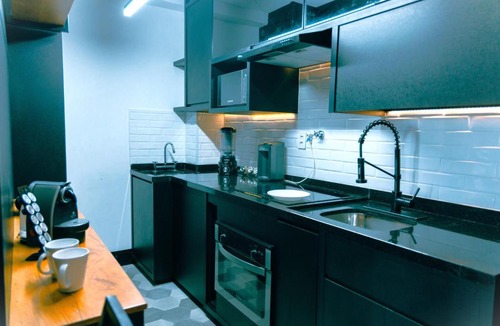 Conceicao Apartment | Studio a 100m Cambuí, Bosque, Centro - Home Office, Piscina, Sauna, Jacuzzi, Fitness