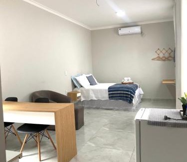 Castanhal Apartment | Studio Aconchegante e Moderno