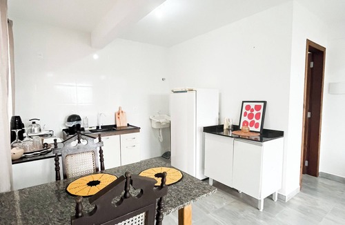 Governador Celso Ramos Apartment | Studio with sea view