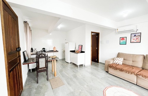 Governador Celso Ramos Apartment | Studio with sea view