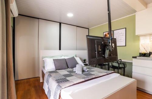 Novo Hamburgo Apartment | Studio c AC, Piscina e Café Novo Hamburgo