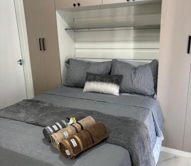 Centro Apartment | Studio Carmenere Com varanda e vista incrível Mogi das Cruzes