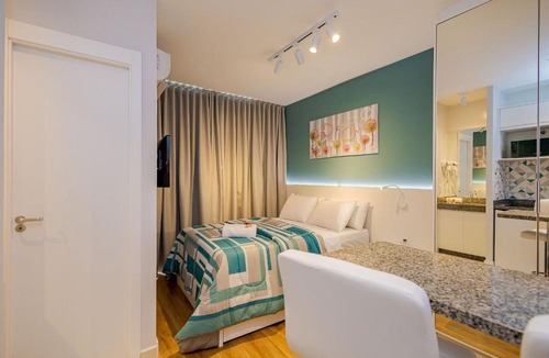 Mossungue Apartment | Studio com 1 Cama de Casal e 1 Solteiro - ECO0509