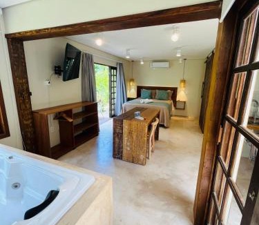 Mariscal Villa | Studio com Jacuzzi na Natureza Casal Baoba Suite