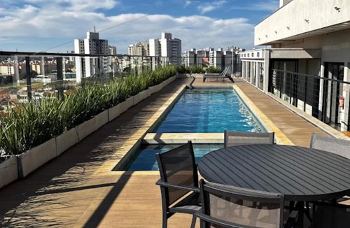 Santa Monica Apartment | Studio com piscina e academia completa - Unidade 303