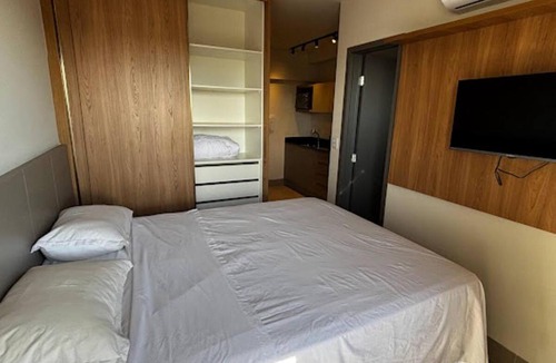 Santa Monica Apartment | Studio com piscina e academia completa - Unidade 411