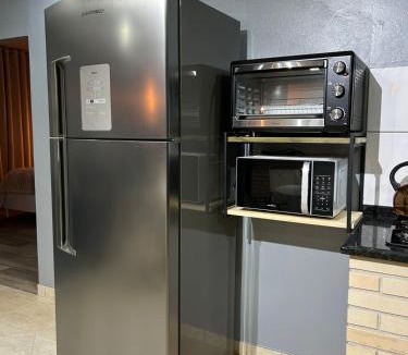 Floresta House | Studio com piscina e garagem Conforto e fácil acesso BR-101-Petfriendly, 2º andar