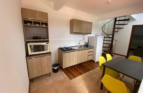 Lagoa da Conceicao Apartment | Studio com terraço com linda vista para Lagoa
