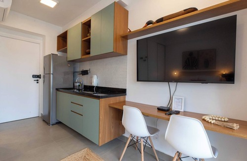 Perdizes Apartment | Studio Completo a 5 min do Nubank Parque | MP1410