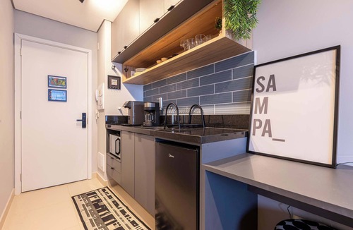 Sao Paulo Apartment | Studio Completo a 5min do Metrô Madalena | HV108