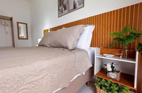 Santa Terezinha Apartment | Studio completo p/2 | Sem taxa de limpeza | Com máquina de lavar