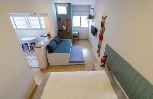 Republica Apartment | Studio Copan - Ar Condicionado - Wifi - Próx ao Metrô - SP