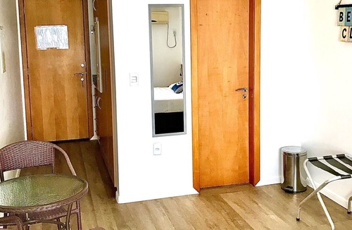 Centro Apartment | Studio Costa Sul com Garagem e Piscina, Próx Mar. Excelente Vista!