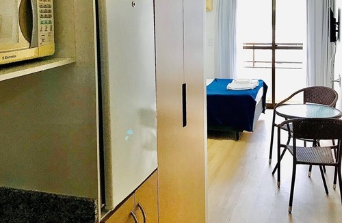 Centro Apartment | Studio Costa Sul com Garagem e Piscina, Próx Mar. Excelente Vista!