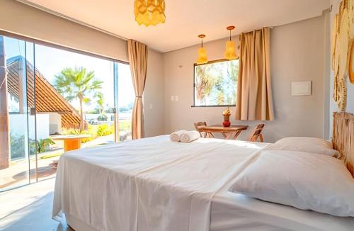 Ponta do Anel Apartment | Studio Crochê - Vista Mar- Piscina- Hidro- Ar