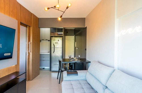 Pioneiros Apartment | Studio de frente para o mar em Balneário Camboriú