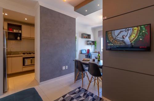 Centro Apartment | Studio delicinha Prox Atitus com Garagem