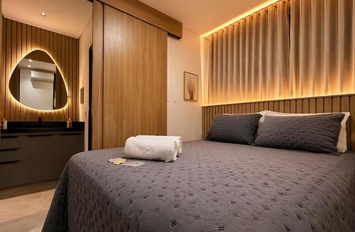 Saraiva Apartment | Studio Elegance com Vista Panorâmica para Cidade!