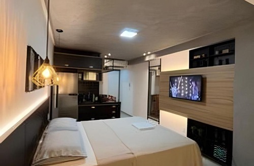 Mossoro Apartment | Studio Estilo Industrial +Espaço - BARRETO -