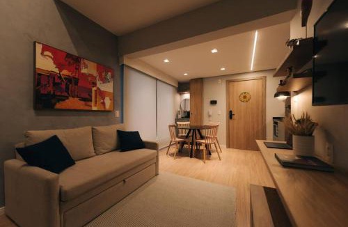 Sao Goncalo Apartment | Studio exclusivo no Parque Una com vaga de garagem